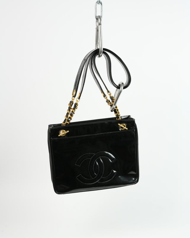 Coco Mark Chain Tote Bag